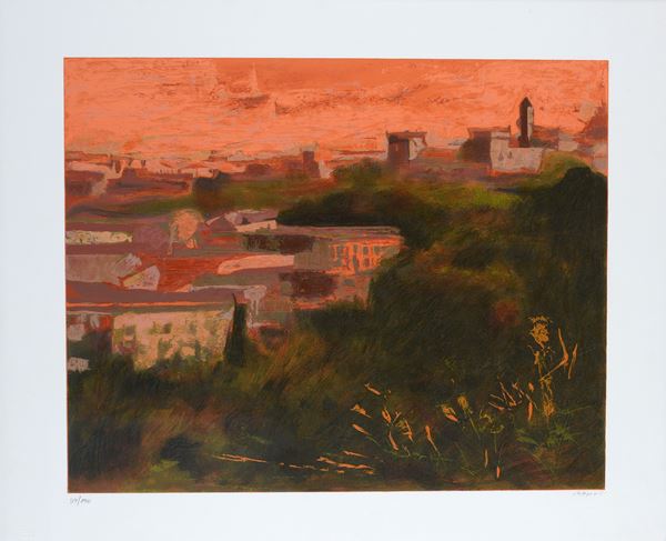 Ugo Attardi - Paesaggio