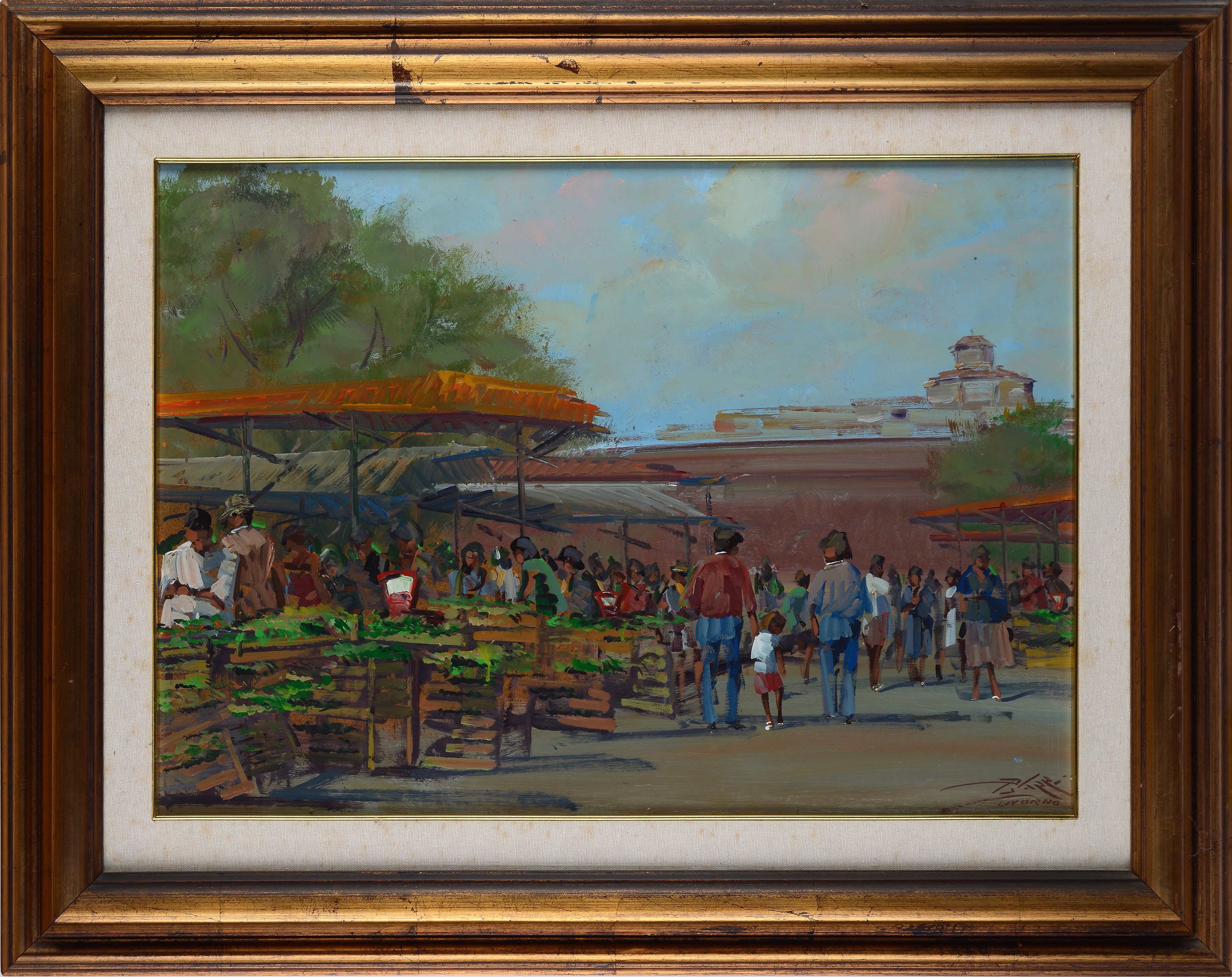 Lorenzo Palazzi - Mercatino delle Verdure in Piazza Garibaldi