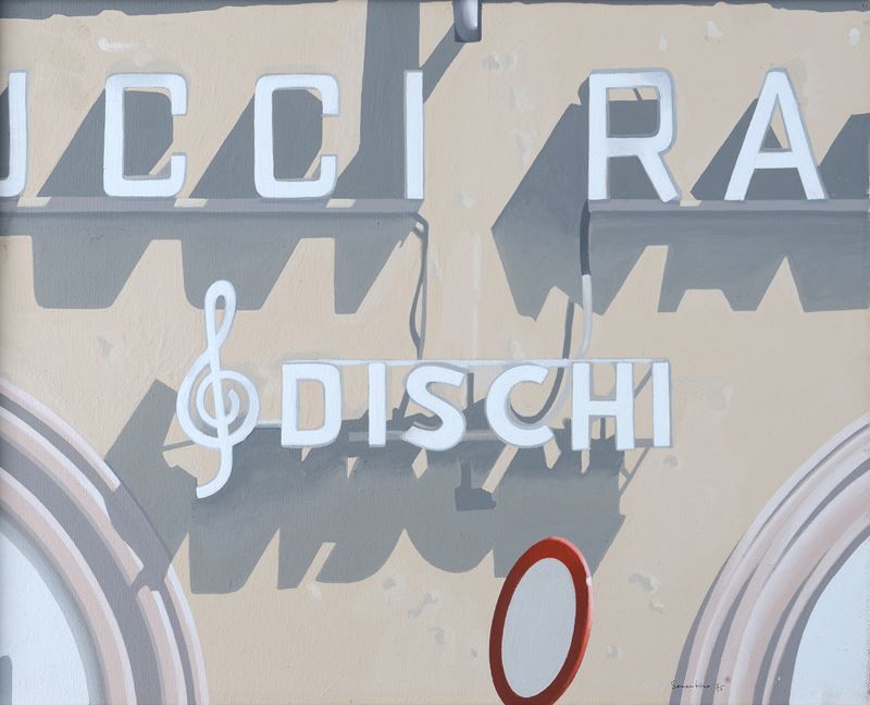 Anonimo, XX Sec. - Anonimo, Tempera su tela, 1975