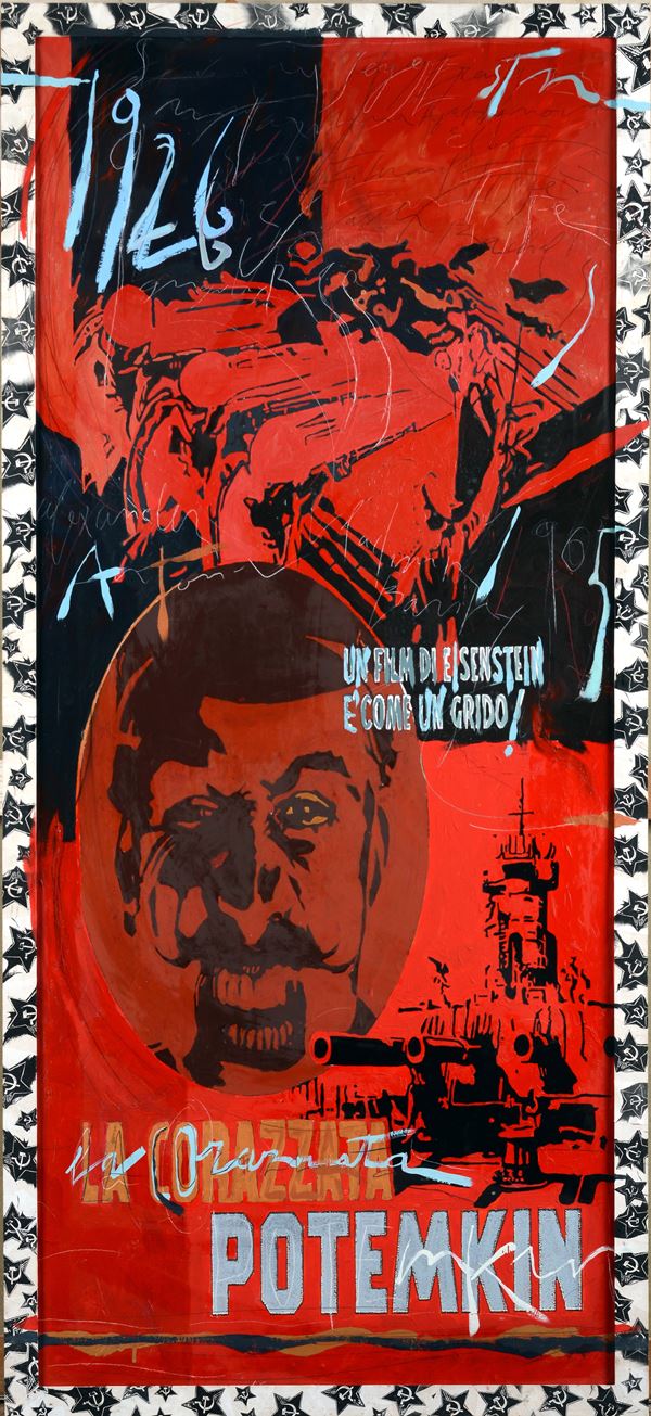 Gianni Dorigo - Manifesto cinematografico “Corazzata Potemkin”