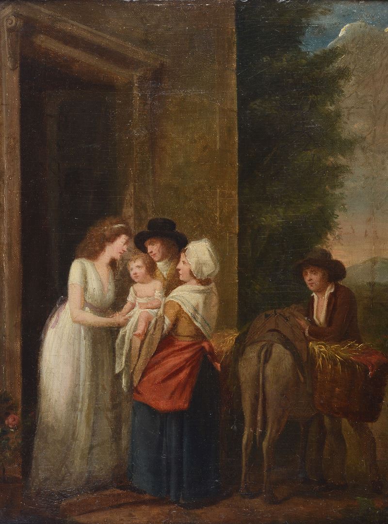 Scuola Inglese, XIX Sec. - Scuola Inglese, XIX secolo, L’affidamento del figlio