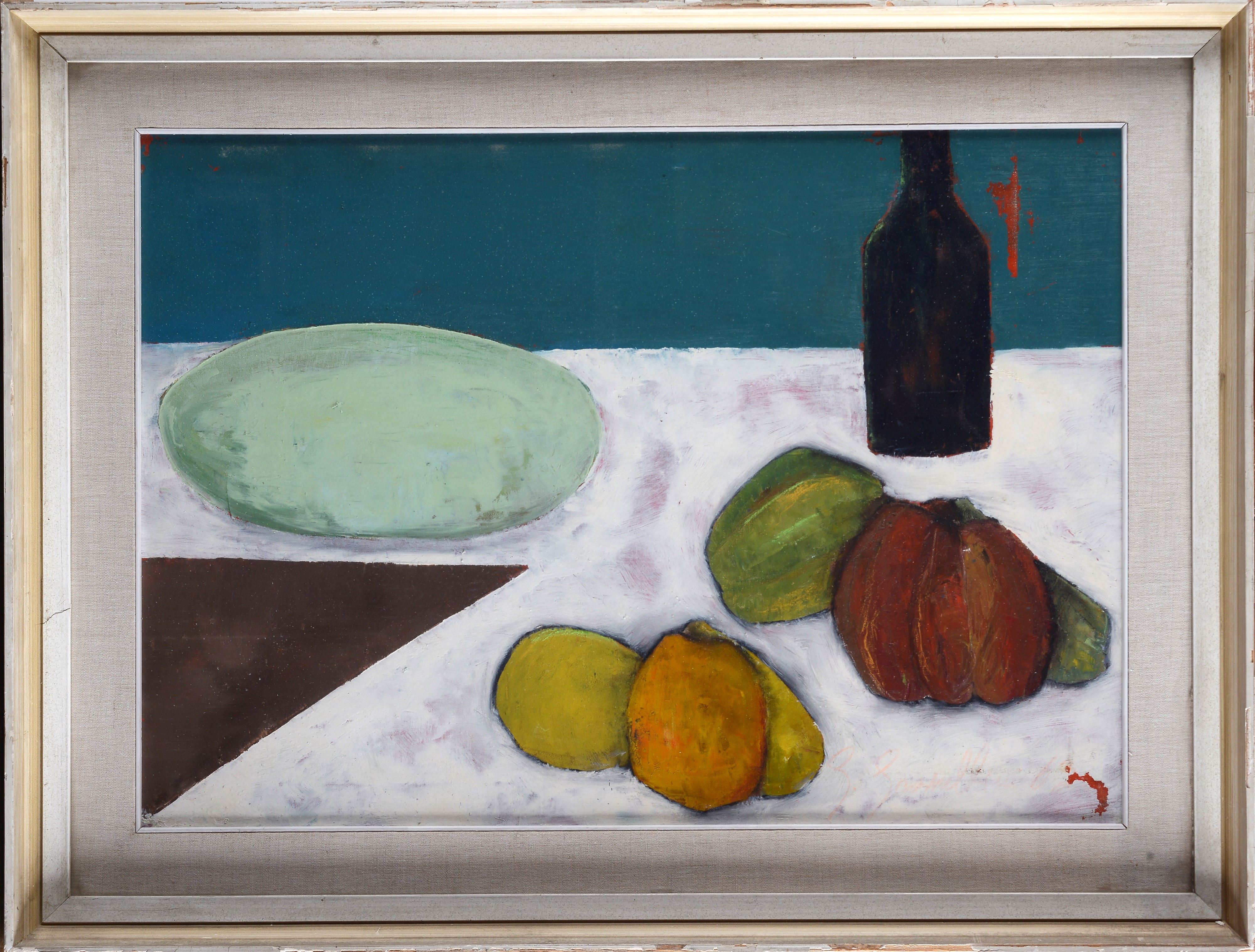 Giuliano Grassellini - Natura morta, olio su tela
