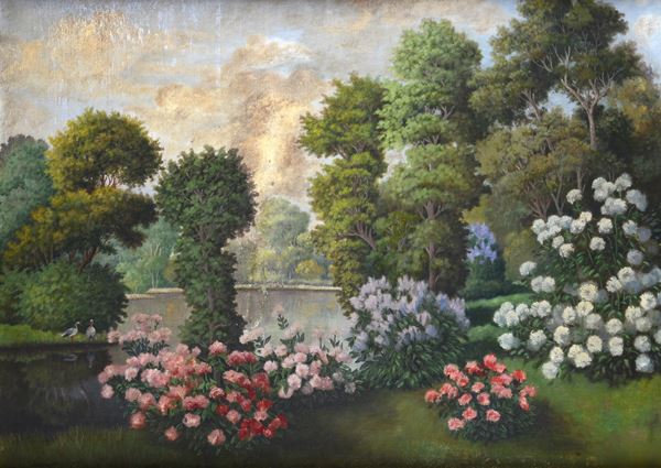 Anonimo, XX sec. - Giardino