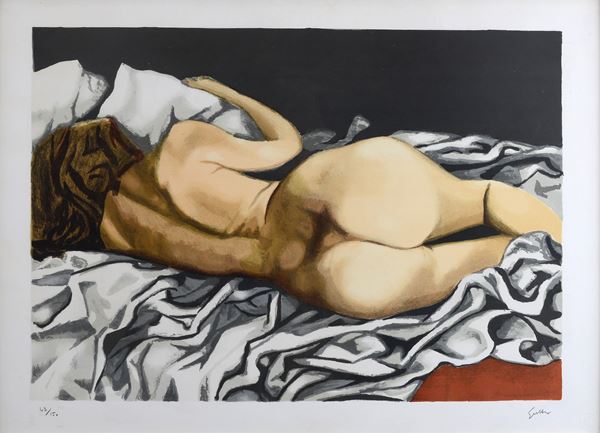 Renato Guttuso - Nudo 