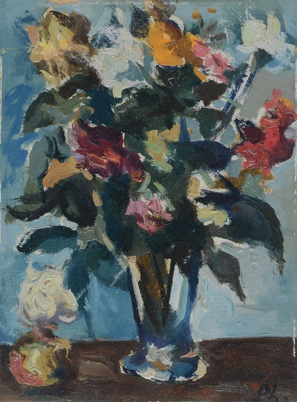 Dilvo Lotti - Vaso con fiori