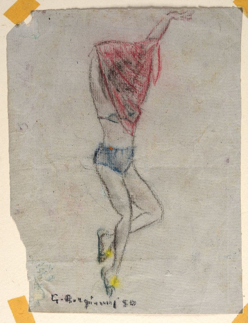 Guido Borgianni - Donna che si veste