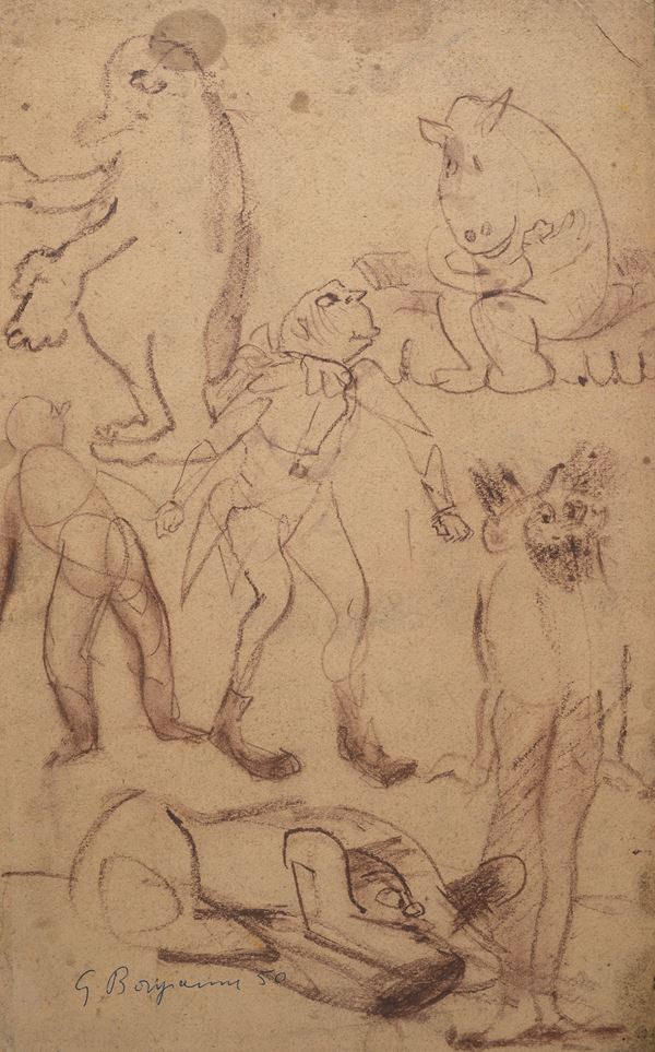 Guido Borgianni - Figure e animali