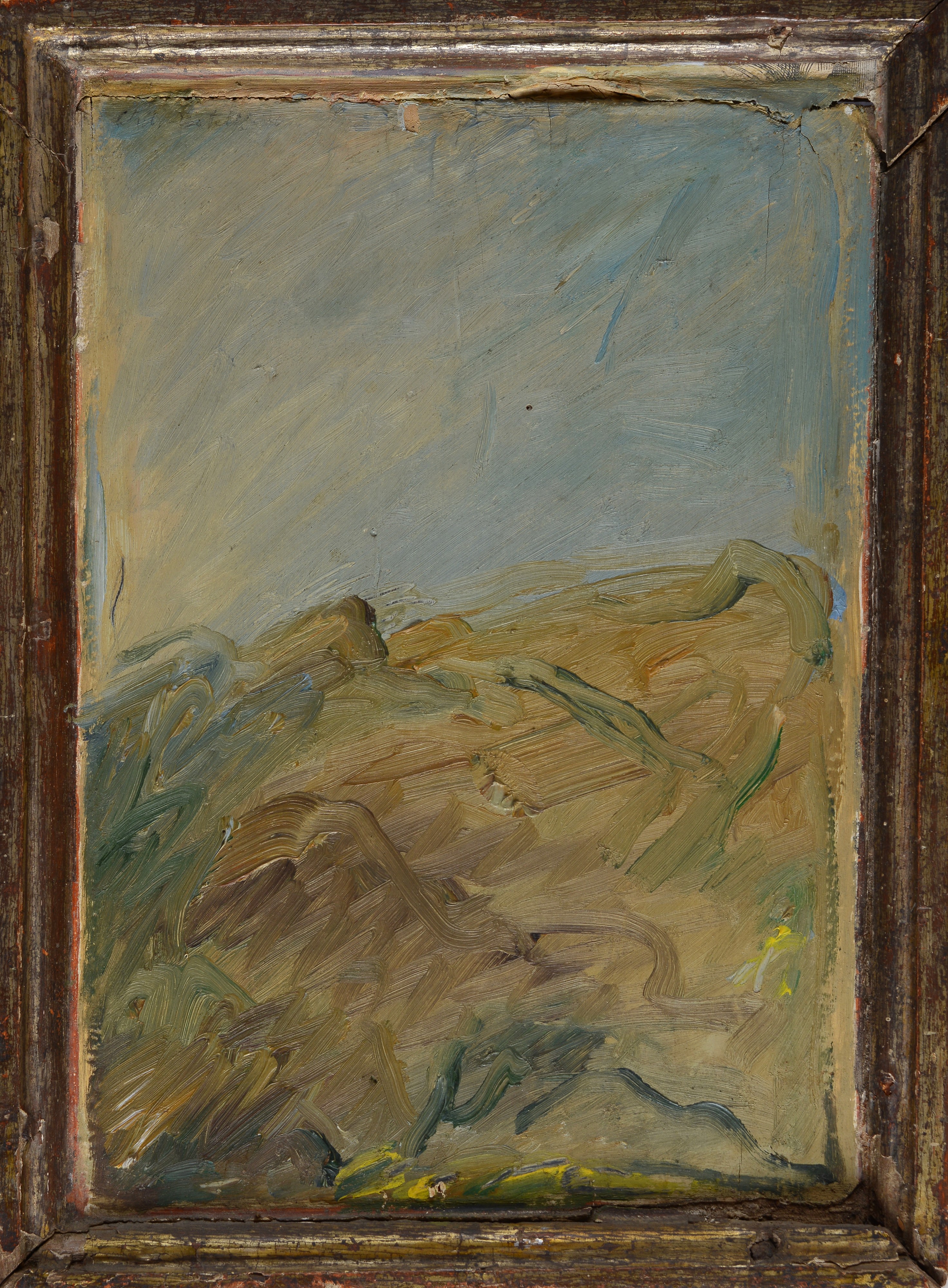 Folco Chiti Batelli - Paesaggio, olio su tavola