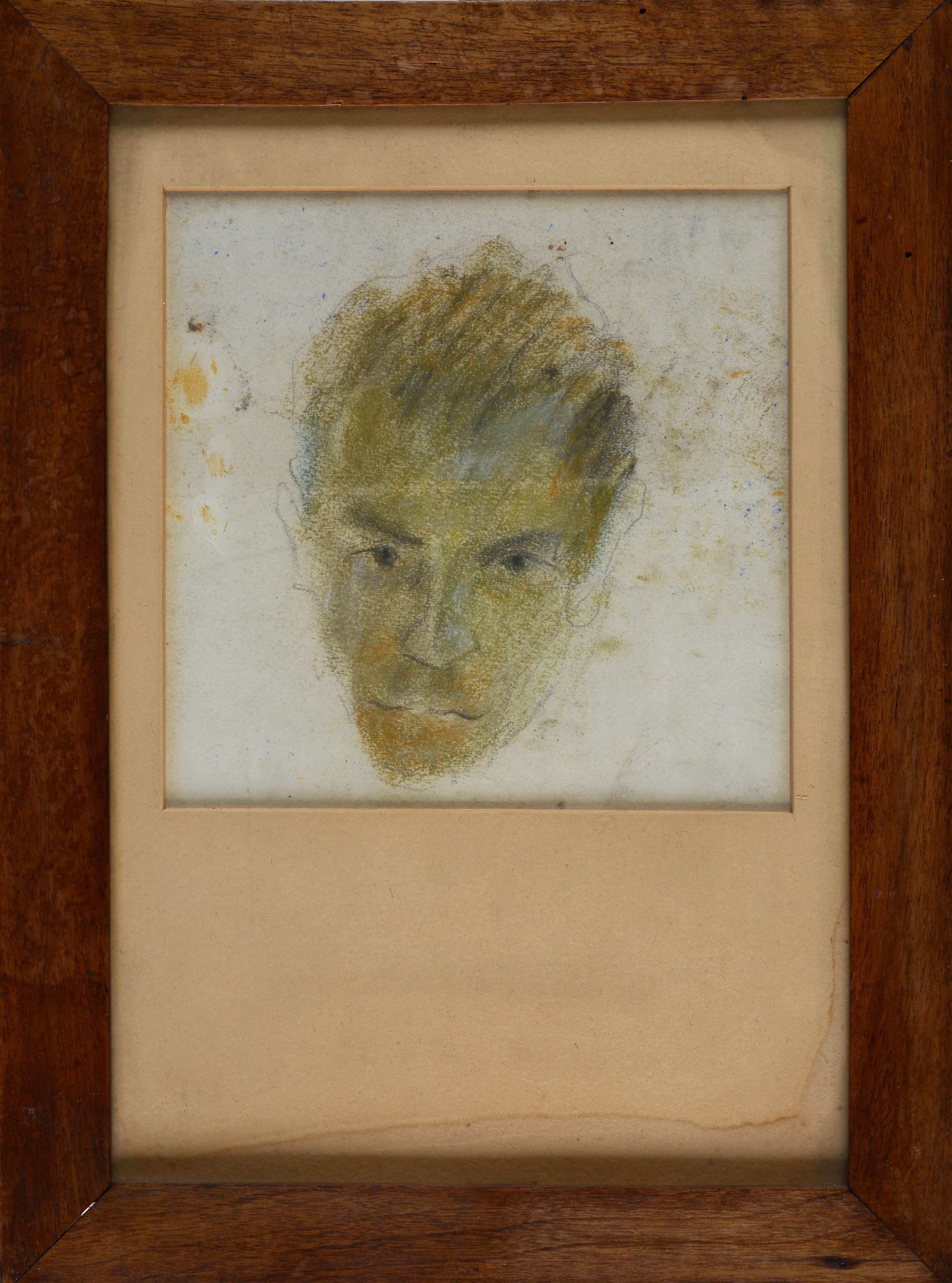 Guido Borgianni - Due ritratti in pastelli su carta (1951)