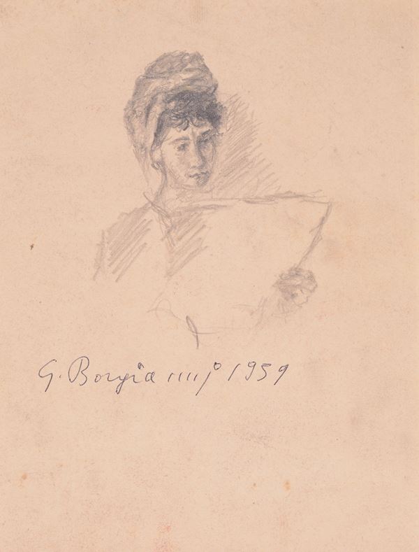 Guido Borgianni - Ragazza che legge