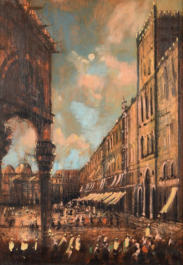 Anonimo, XX sec. - Piazza San Marco da Campo San Basso