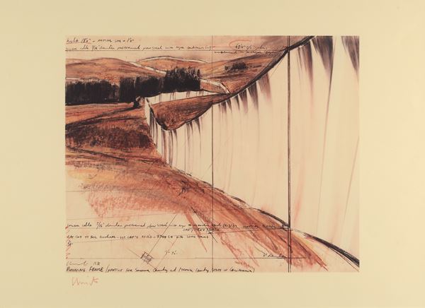 da Christo Javacheff - Running Fence California