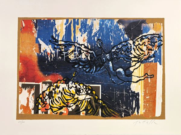 Mimmo Rotella - L'Angelo Cattivo