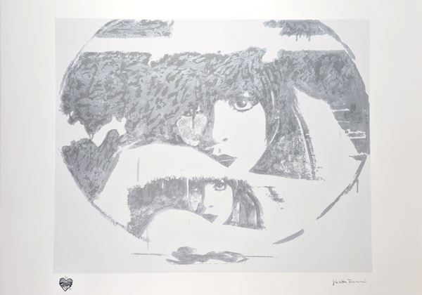 Giosetta Fioroni - Doppio Liberty Silver