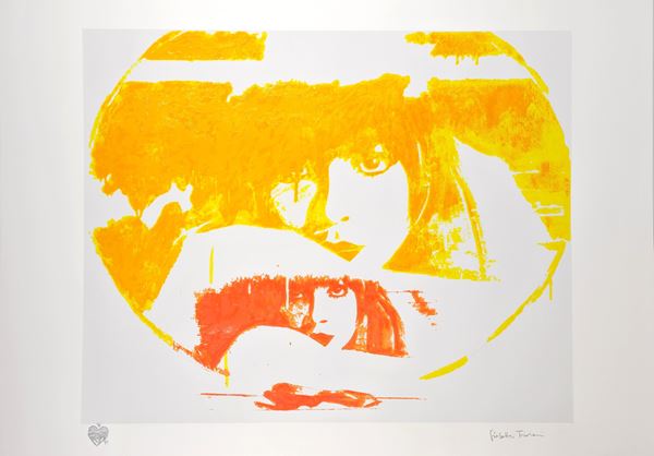 Giosetta Fioroni - “Doppio Liberty Light Yellow
