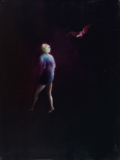 Senza titolo (olio su tela, 1976)