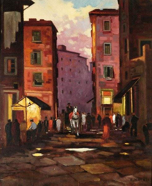 Attr. a Renato Natali - Via della coroncina  