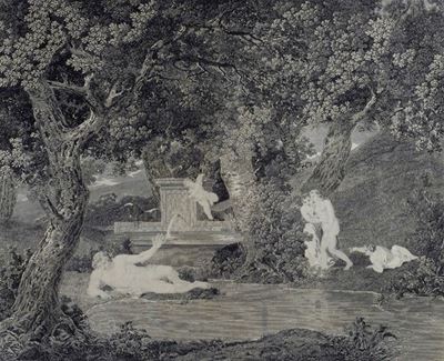 Giardino con Figure