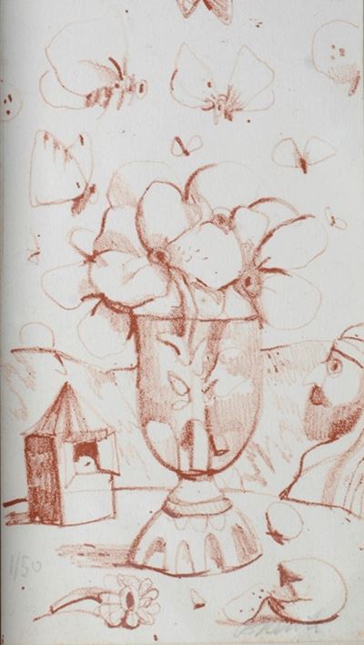 Vaso (litografia, es. 1/50)