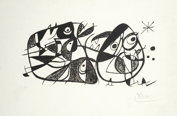 Da Joan Mirò - Composizione