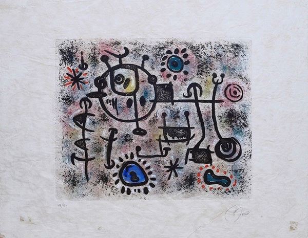 D'apres Joan Mir&#243; - Senza titolo