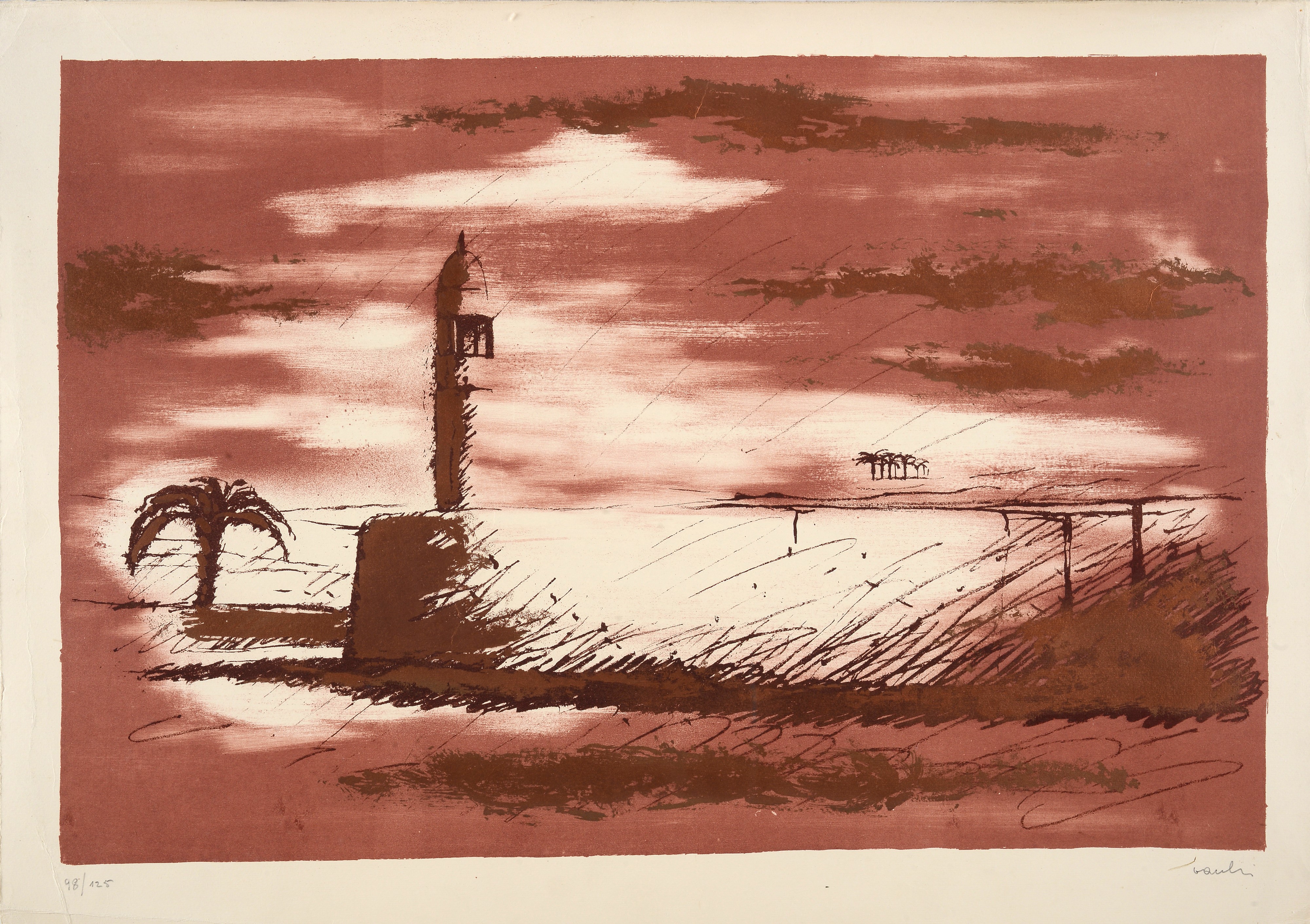 Lotto composto da quattro opere di grafica