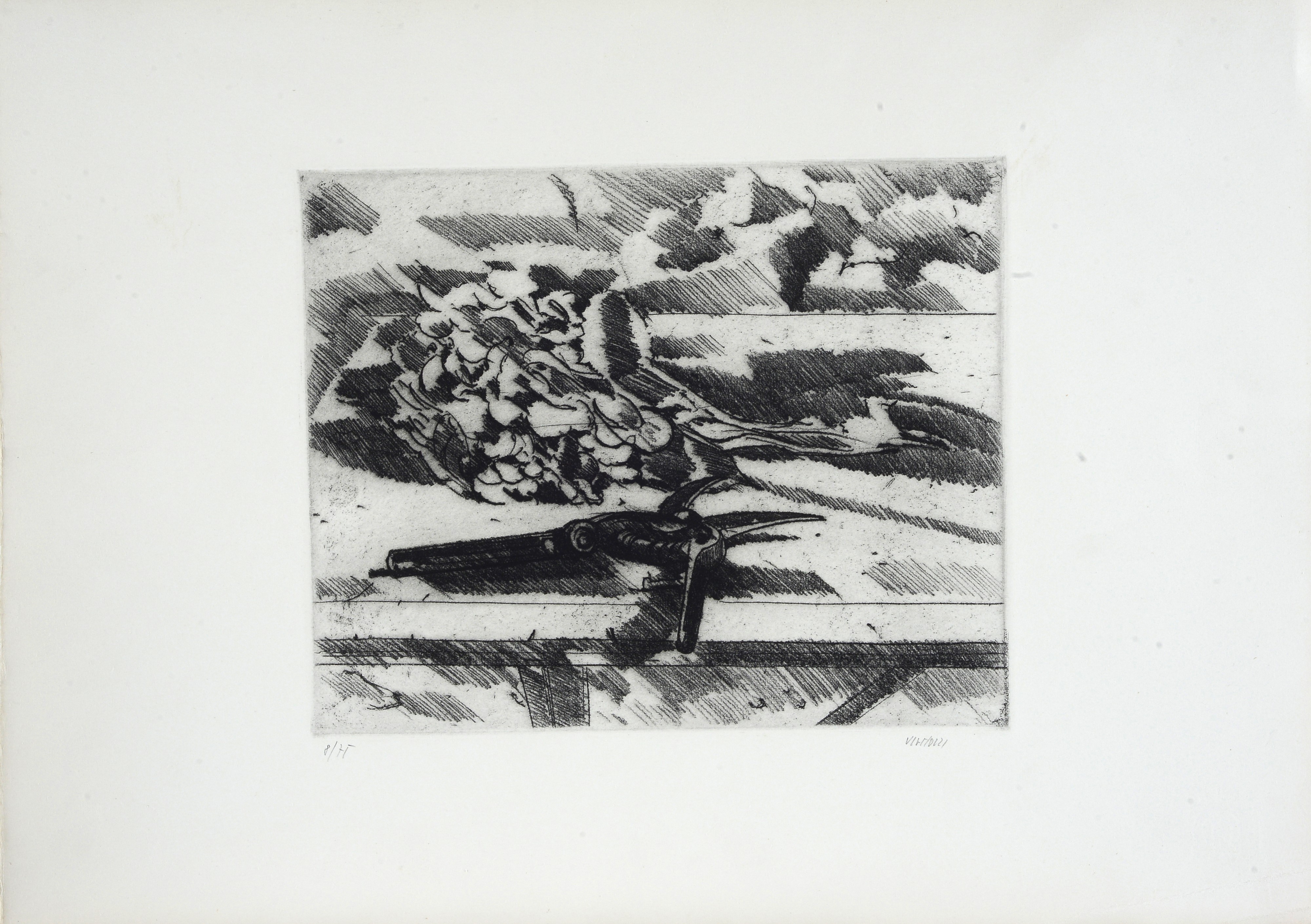 Lotto composto da quattro opere di grafica