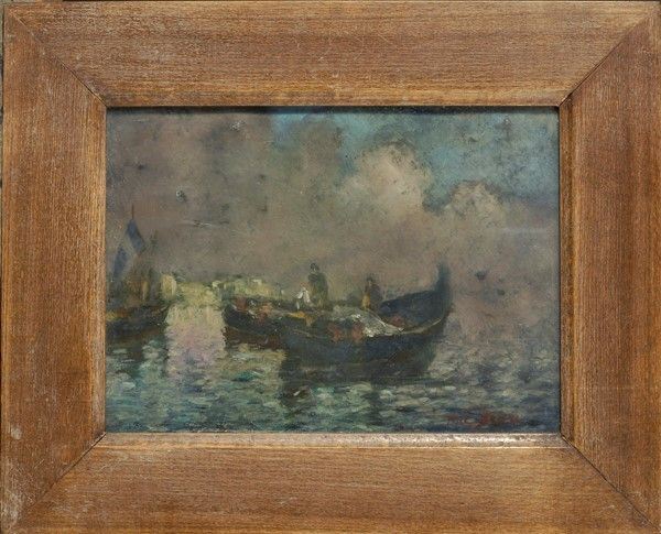 Edoardo Dalbono - Pescatori