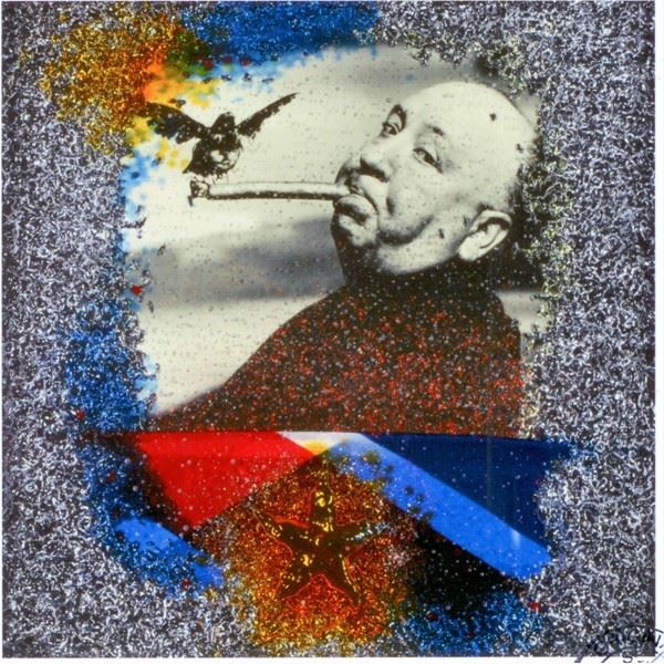Omar Ronda - Alfred frozen, plastic and foto