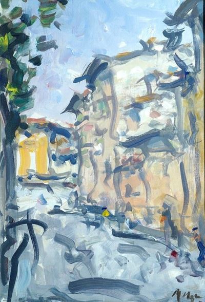 Strada e case