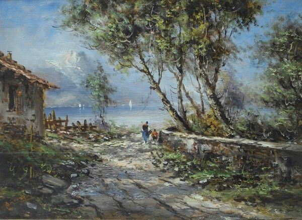 Antonio Brioschi - Paesaggio