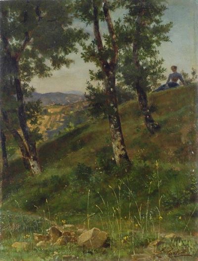 Meditazione in campagna