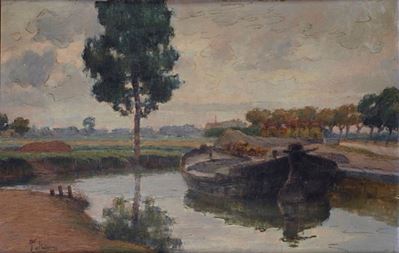 Barca sul Fiume