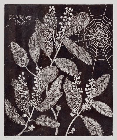 Ramo fiorito, litografia (1969)