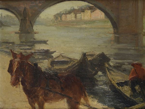 Anonimo, XIX sec. - Cavallo 