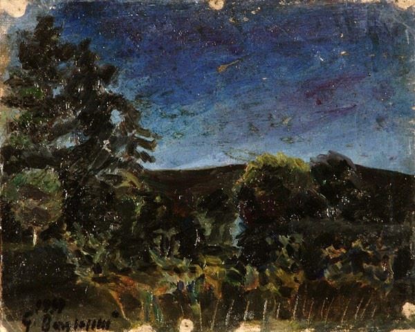 Guido Borgianni - Paesaggio, 1947