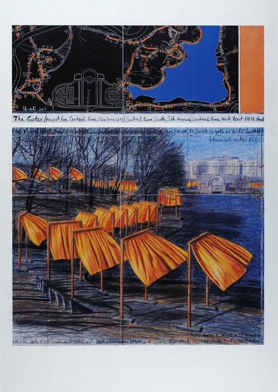 Christo Javacheff - The Gates Project For Central Park New York City)