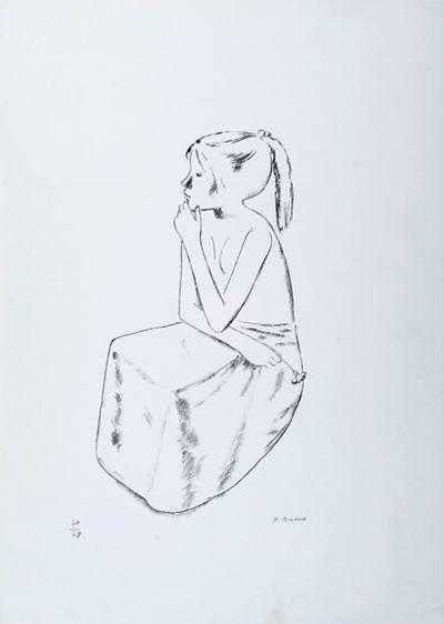 Ragazza Seduta