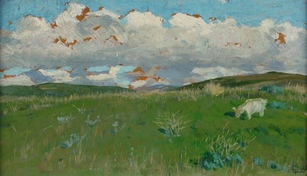 Attr. a Luigi Gioli - Paesaggio