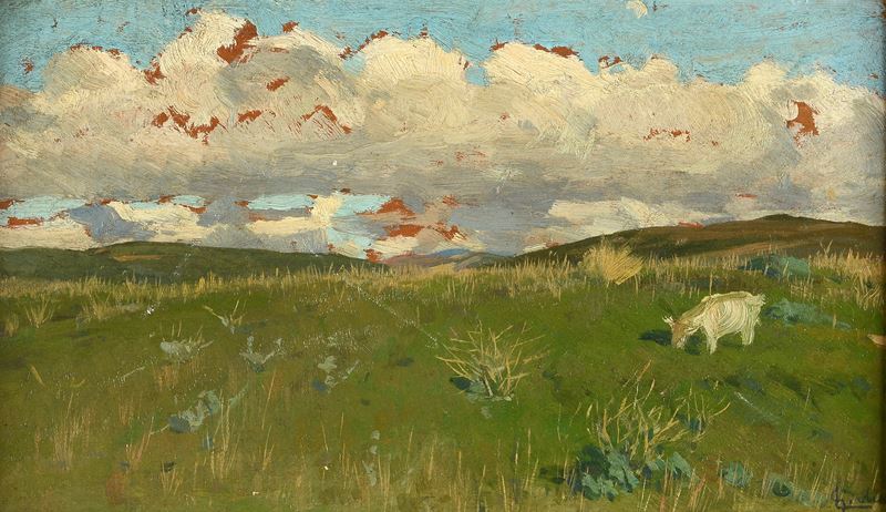 Attr. a Luigi Gioli - Paesaggio