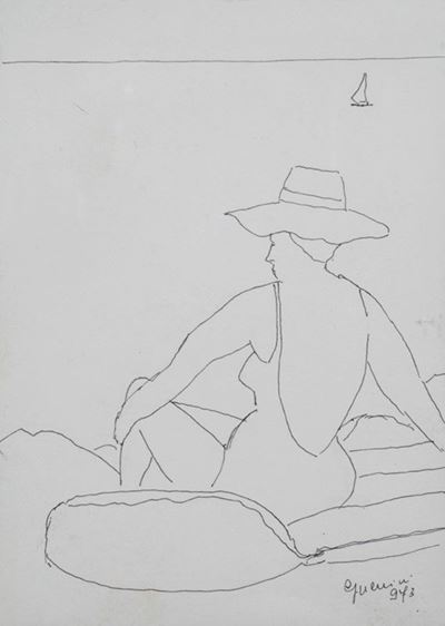 Donna in Spiaggia