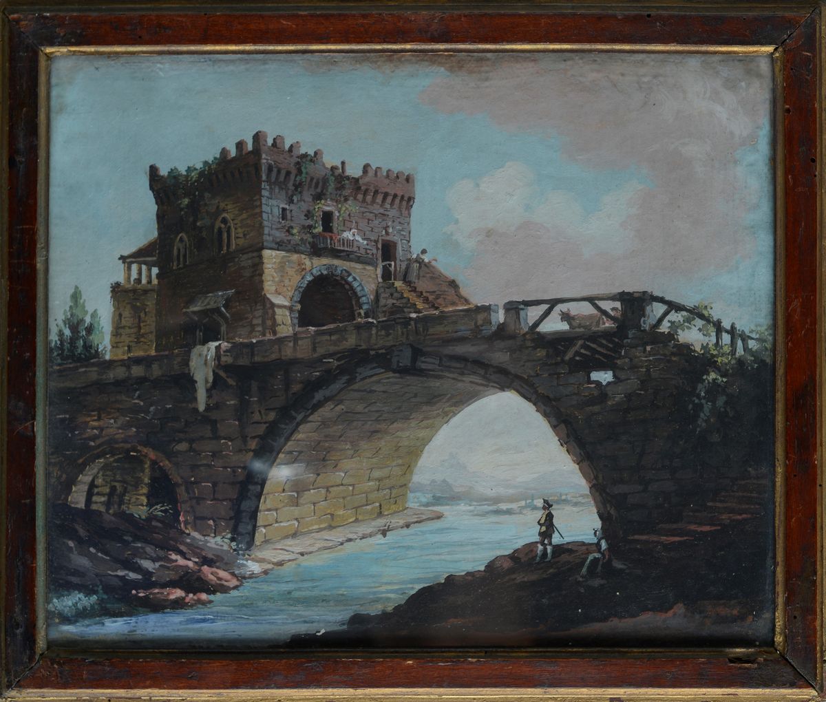 Scuola Romana, XVIII Sec. - Ponte