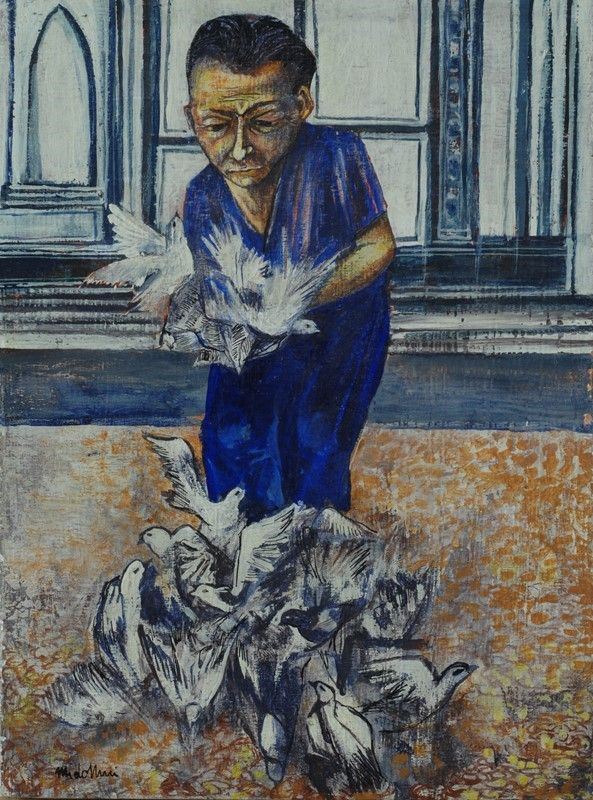 Cesarino Cardini in Piazza Santa Croce