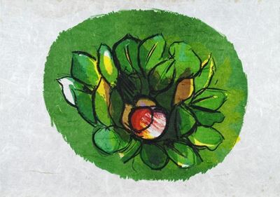 Natura morta, litografia