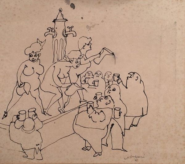 Mino Maccari - Dissetare gli assetati