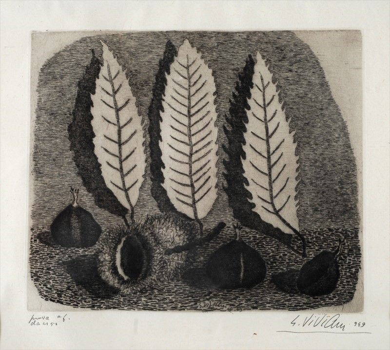 Giuseppe Viviani - Castagne e Foglie
