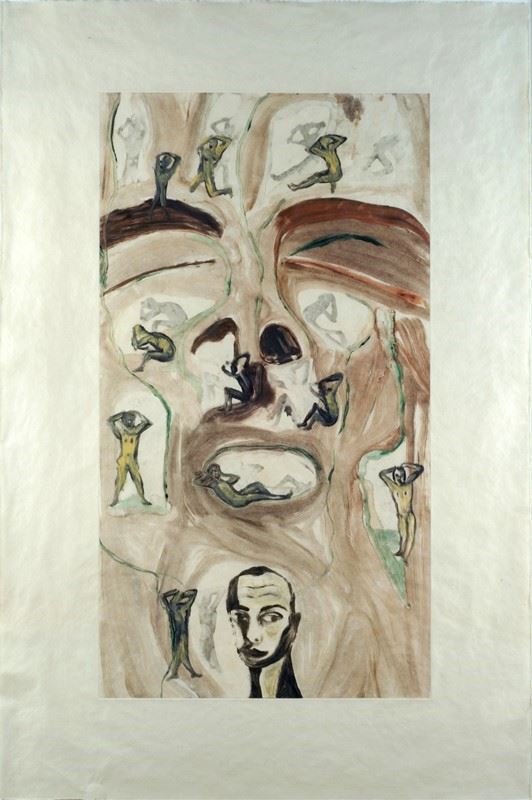 Francesco Clemente - Senza Titolo