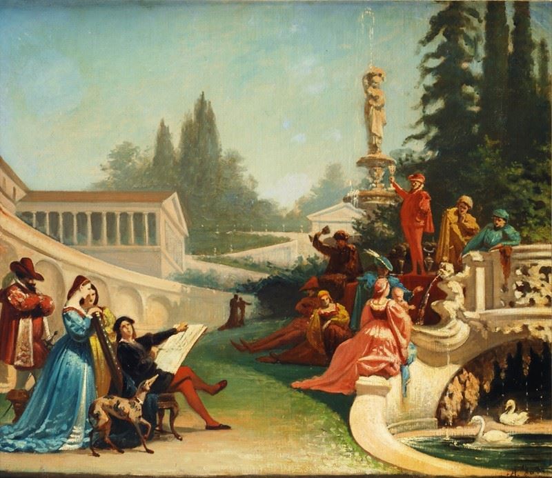 Annibale Gatti - Il Pittore All'aperto