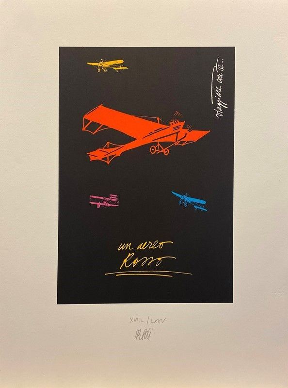 Viaggiare con te - Un aereo rosso