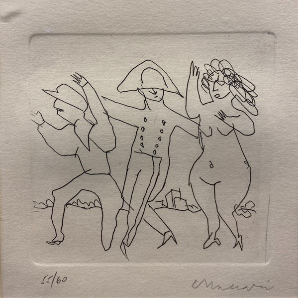 Mino Maccari - Figure